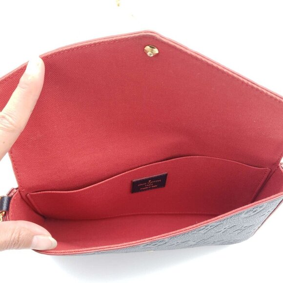 100% Authentic Louis Vuitton Pochette Felicie Monogram Shoulder Bag 620-102224 - Picture 12 of 15